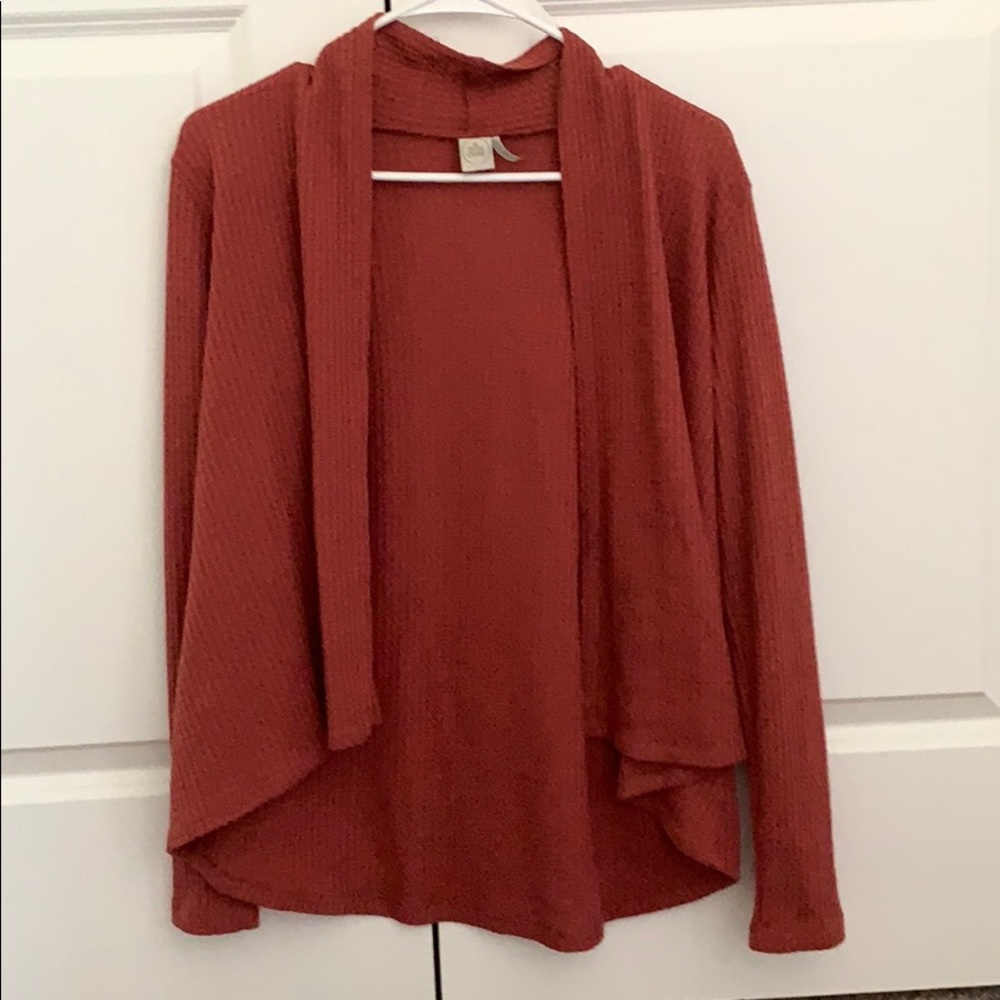 Paper Crane Red Cardigan
